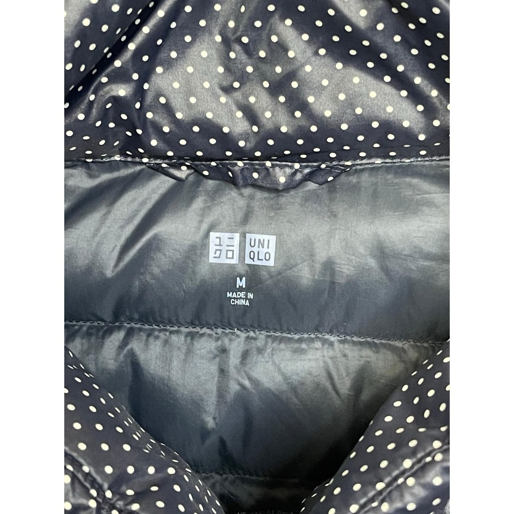 Uniqlo Jacket Women Size M Blue Puffer Lightweight - Picture 6 of 7